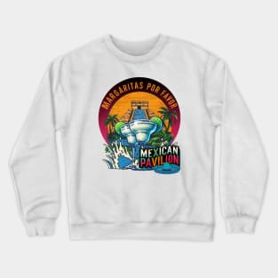 Drinking Margaritas in Mexico around the World Showcase Crewneck Sweatshirt